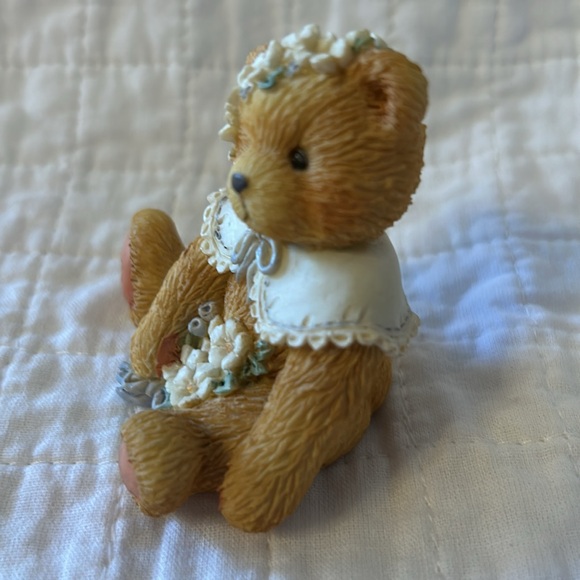 Cherished Teddies collectible bear figurine- 1993- “Friendship Is In Bloom“ - Picture 4 of 7